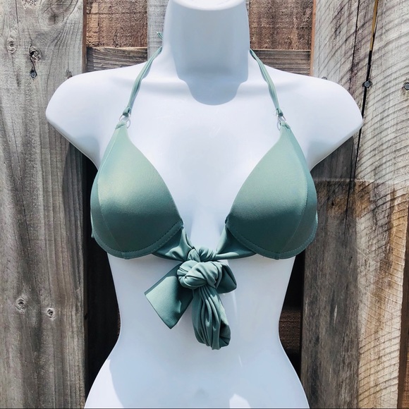 Pastel Green Bikini Top Size Small - Picture 7 of 7